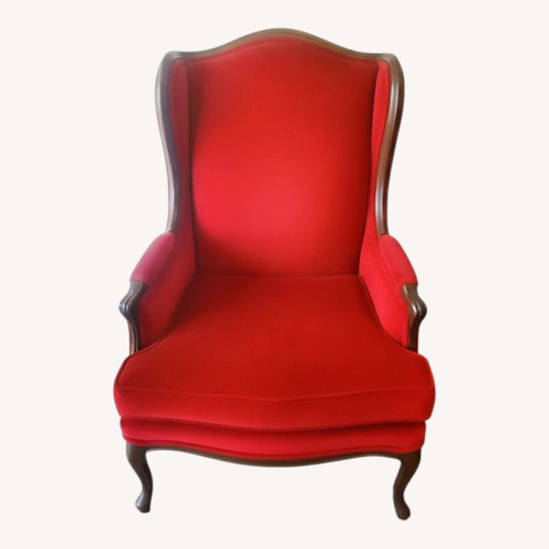 Used Red Velvet Accent Chairs for sale on AptDeco