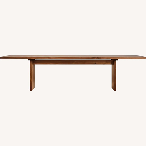 Used Design Within Reach Dark Brown Wood Dining Table for sale on AptDeco