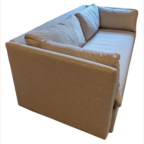 Used West Elm Shelter Sofa 84" Silver Chenille for sale on AptDeco
