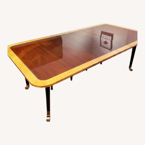 Used Kindel Mahogany Dining Table for sale on AptDeco