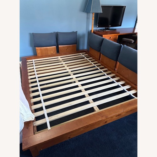 Used Pb Teen Stuff-Your-Stuff Platform Bed Queen Size for sale on AptDeco