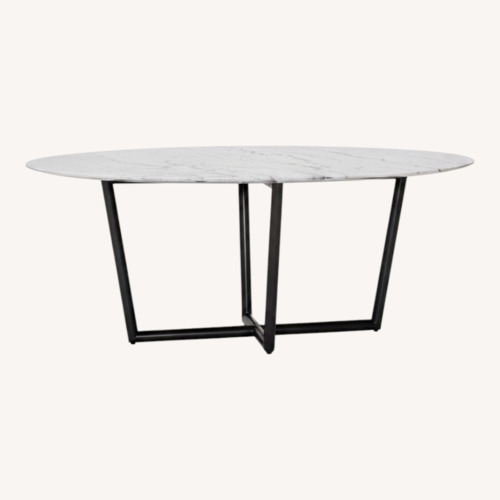 Used Mitchell Gold + Bob Williams White Dining Table for sale on AptDeco
