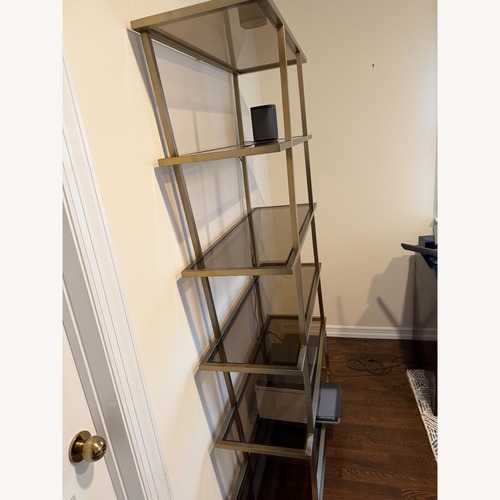Used Gold Metal Wall Unit for sale on AptDeco