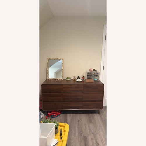 Used Angela Bedroom Midcentury Modern Dresser (Walnut) for sale on AptDeco