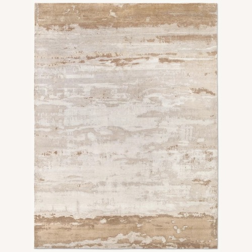 Used Restoration Hardware Suvali Silk & Wool Rug – 10' × 14' Wheat Multi for sale on AptDeco