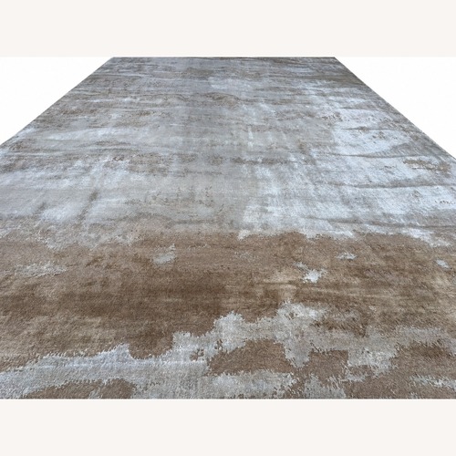 Used Restoration Hardware Suvali Silk & Wool Rug – 10' × 14' Wheat Multi for sale on AptDeco