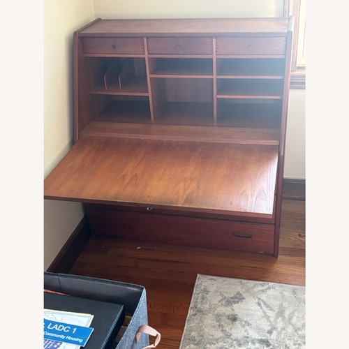 Used Vintage/Antique Natural Wood Desk for sale on AptDeco
