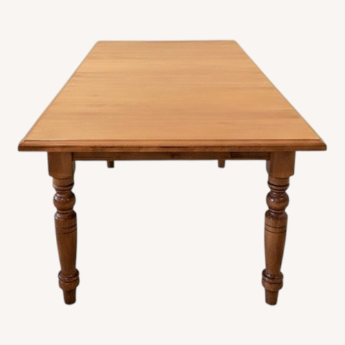 Used Bermex 100% solid Canadian Birch Dining Table for sale on AptDeco