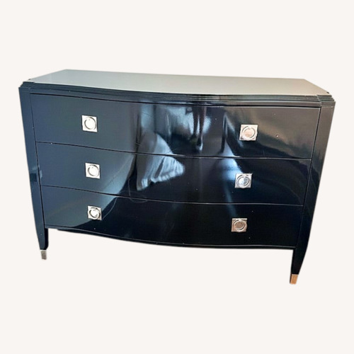 Used Ralph Lauren Mayfair Black Wood Dresser for sale on AptDeco