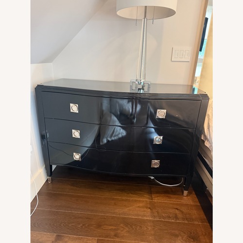 Used Ralph Lauren Mayfair Black Wood Dresser for sale on AptDeco