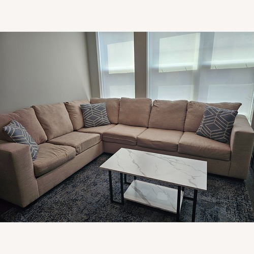 Used Bob's Discount Furniture 3+ Piece Sectional for sale on AptDeco