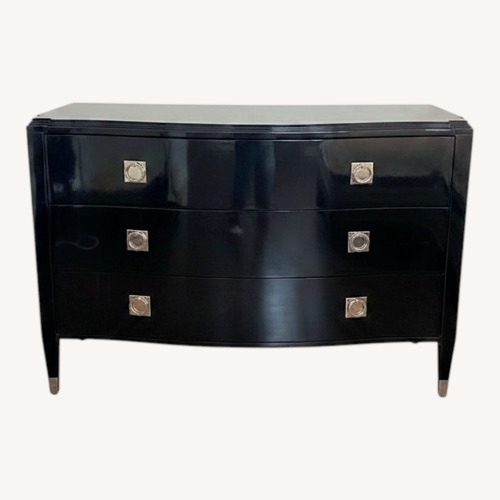 Used Ralph Lauren Black Wood Dresser for sale on AptDeco