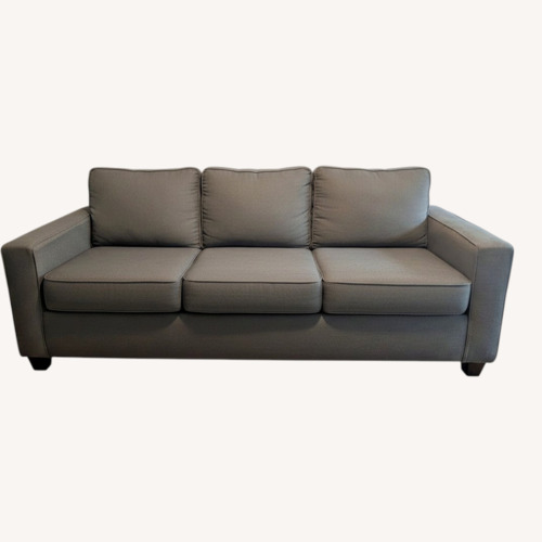 Used American Signature Furniture 3+ Seater Sofa - Smoke Gray for sale on AptDeco