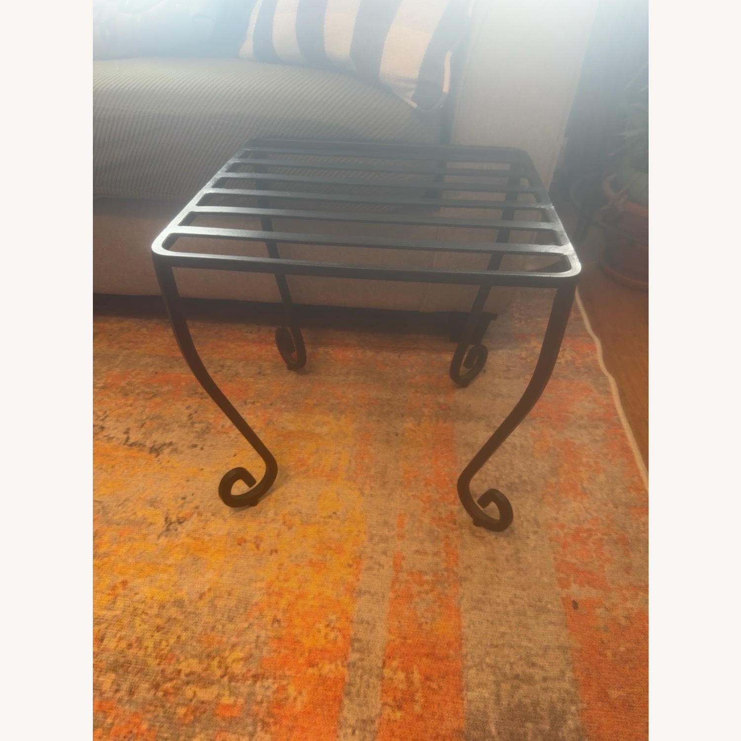 Vintage Wrought Wine Cart - image-4