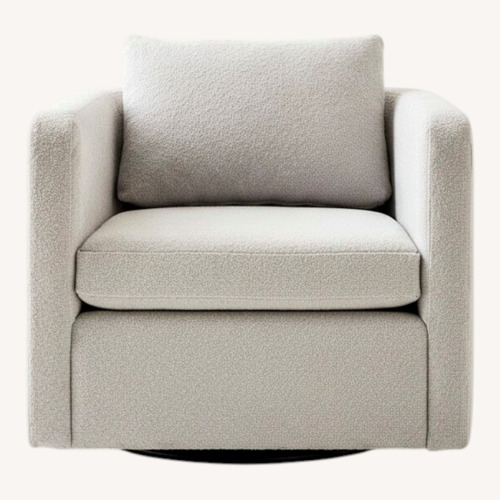 Used West Elm Bacall Curved Swivel Chair for sale on AptDeco