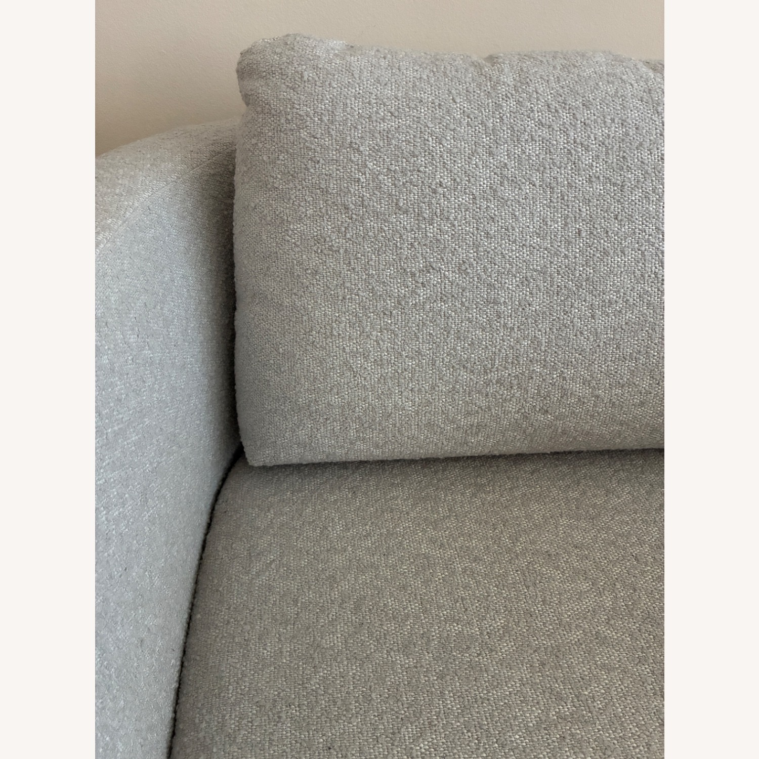 West Elm Bacall Curved Swivel Chair - image-7