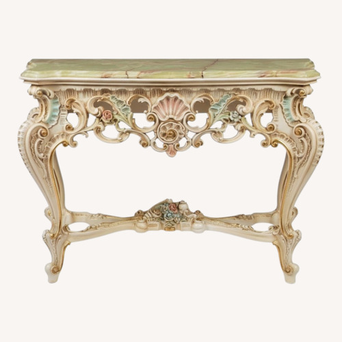 Used Vintage Rococo Flora Entry Console for sale on AptDeco