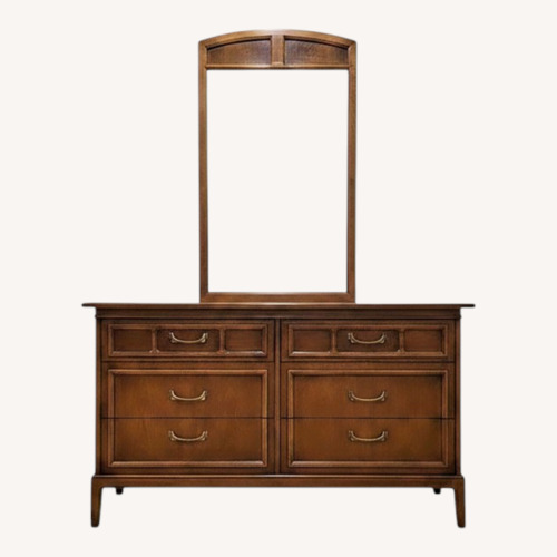 Used MCM Sears Symphony Collection Dresser W Mirror for sale on AptDeco