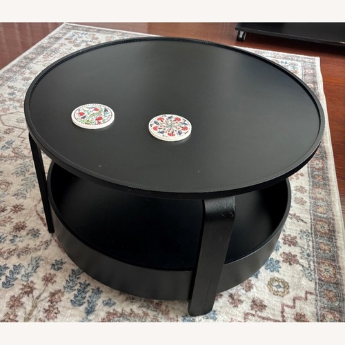 Used IKEA Black Coffee Table for sale on AptDeco
