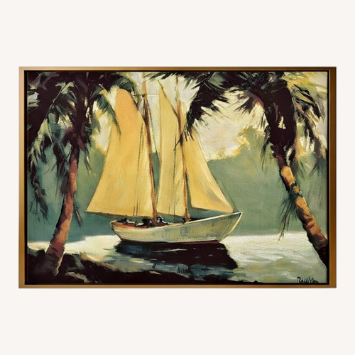 Used Amazon Sailboat Santa Barbara Signed Frederick A.Pawla for sale on AptDeco