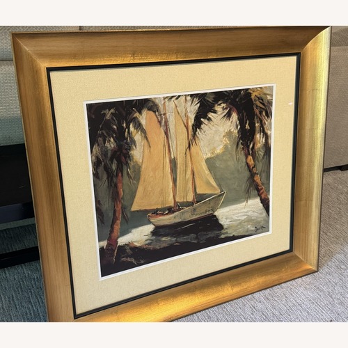 Used Amazon Sailboat Santa Barbara Signed Frederick A.Pawla for sale on AptDeco