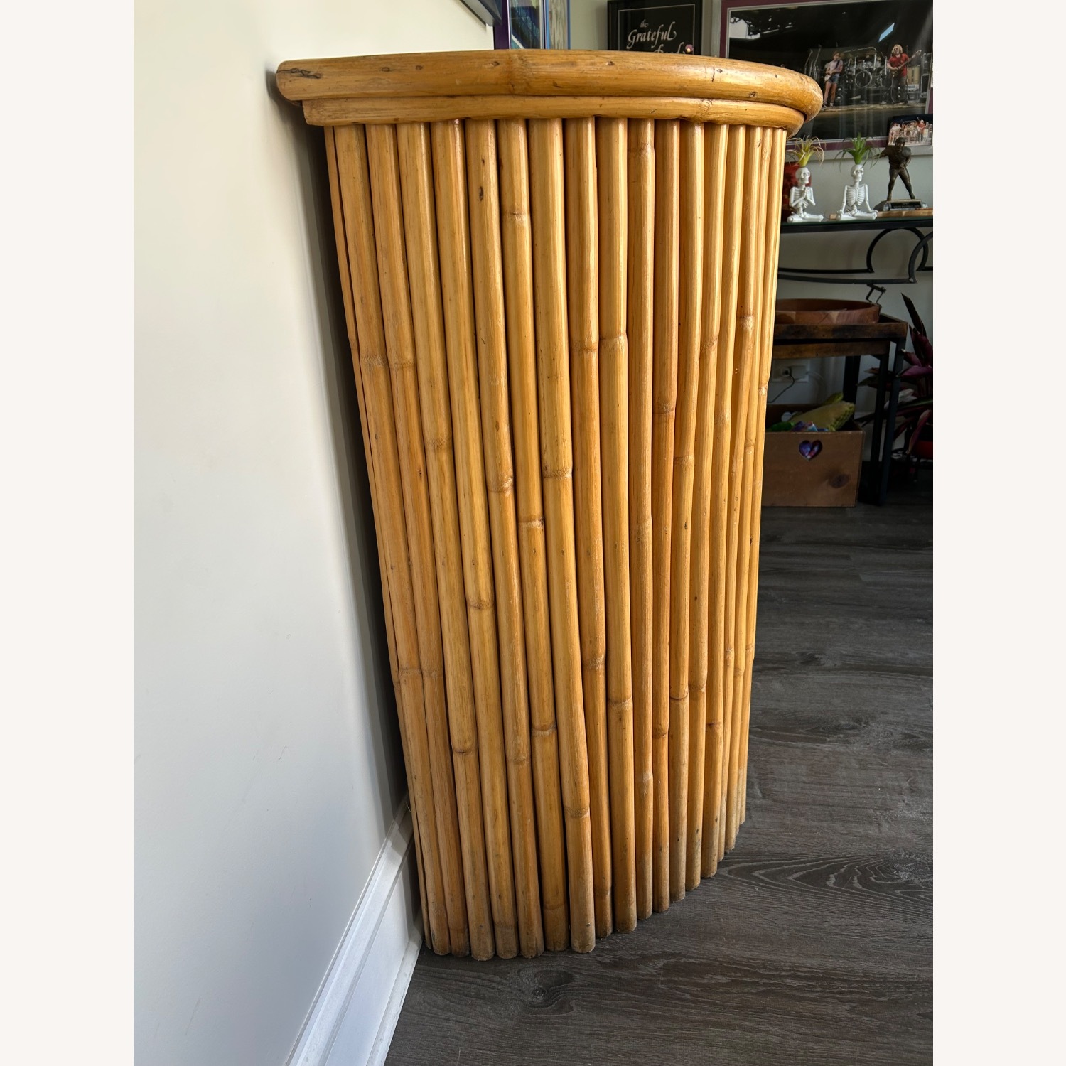 Vintage/Antique Light Brown Bar - image-2
