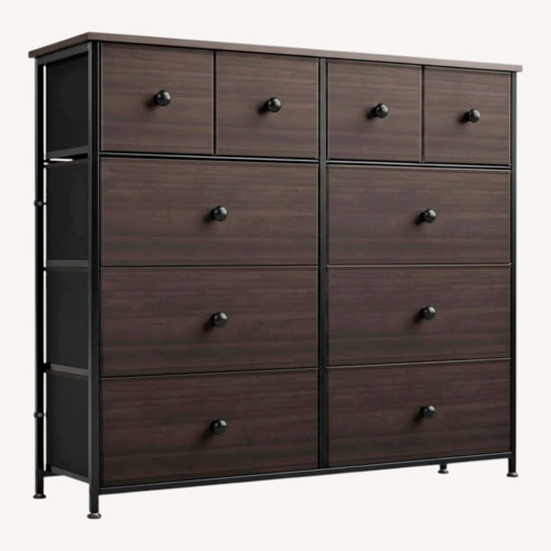 Used Amazon Dark Brown Wood Dresser for sale on AptDeco