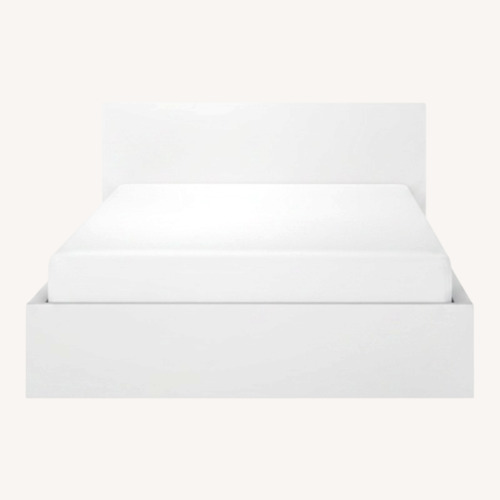 Used IKEA MALM Bed with 4 Storage Boxes for sale on AptDeco