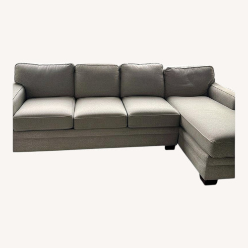 Used La-Z-Boy Light Gray Fabric 3+ Seater Sofa for sale on AptDeco