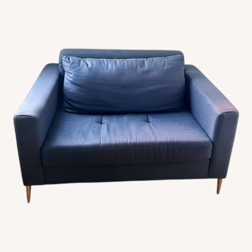Used  Blue Chair and a Half  for sale on AptDeco