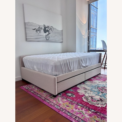 Used Wayfair Natural Linen Daybed for sale on AptDeco