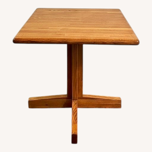 Used Natural Wood Side Table for sale on AptDeco
