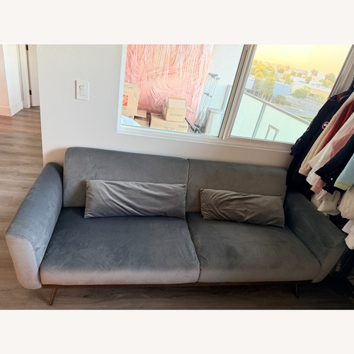 Used Hulala Home Gray Sofa for sale on AptDeco