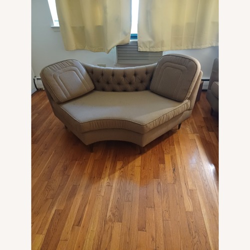 Used Vintage/Antique Gold 3+ Piece Sectional for sale on AptDeco