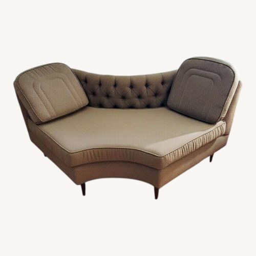 Used Vintage/Antique Gold 3+ Piece Sectional for sale on AptDeco
