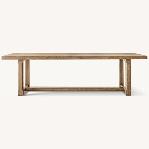 Used Restoration Hardware Cayden Campaign Rectangular Extension Dining Table for sale on AptDeco