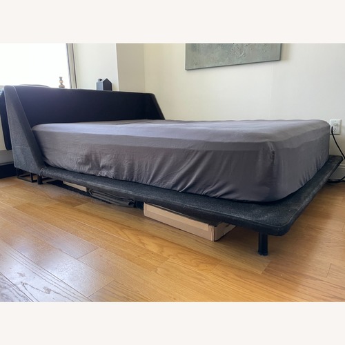 Used Blu Dot Nook Bed (Queen-size, Grey) for sale on AptDeco