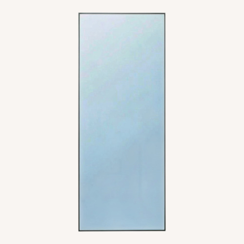 Used IKEA Light Gray Glass Floor Mirror for sale on AptDeco