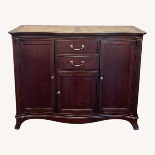 Used Mahogany Sideboard and Mirror for sale on AptDeco