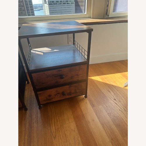 Used IKENO 6 Drawer Dresser Industrial Wood for sale on AptDeco