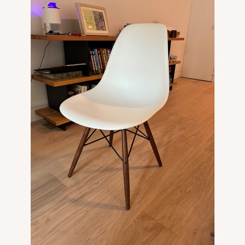 Used Set of 6 Eames Molded Plastic Chairs for sale on AptDeco