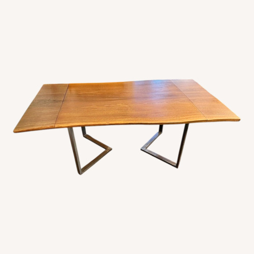 Used Dark Brown Dining Table for sale on AptDeco