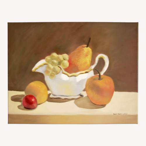 Used Gravy Boat with Fruits in Autumn Shades for sale on AptDeco