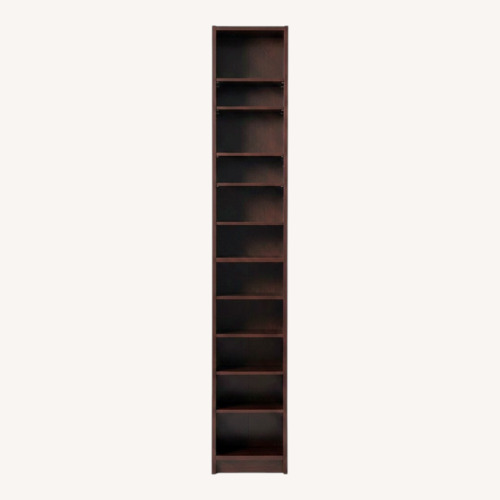 Used Vintage/Antique Finds Dark Brown Wood Bookcase for sale on AptDeco