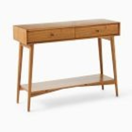 Used West Elm Natural wood Console for sale on AptDeco