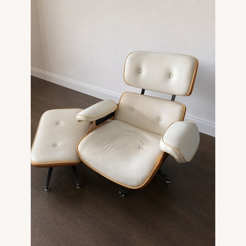 Used Mid-Century Lounge Chair & Ottoman for sale on AptDeco