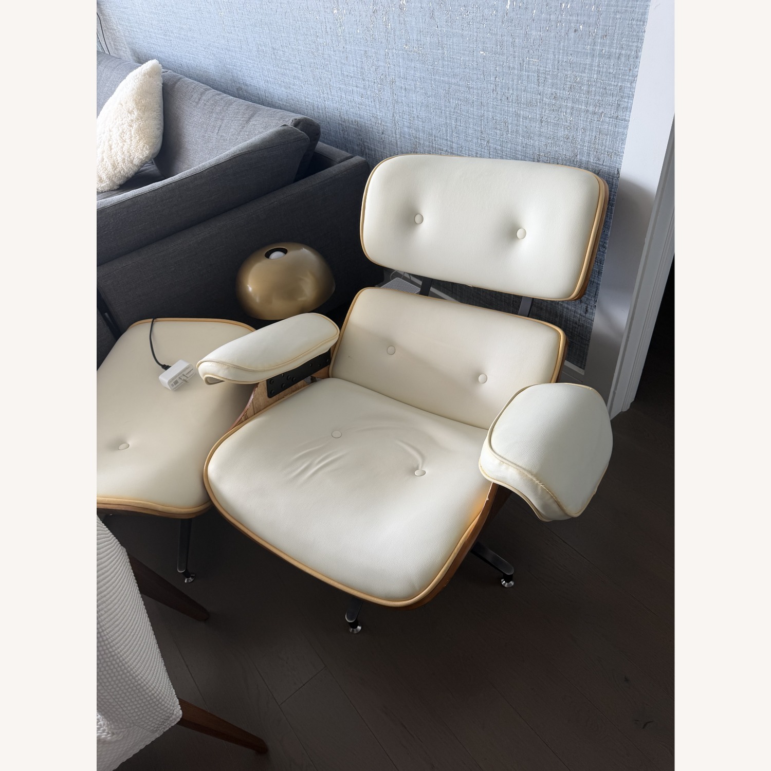 Mid-Century Lounge Chair & Ottoman - image-2
