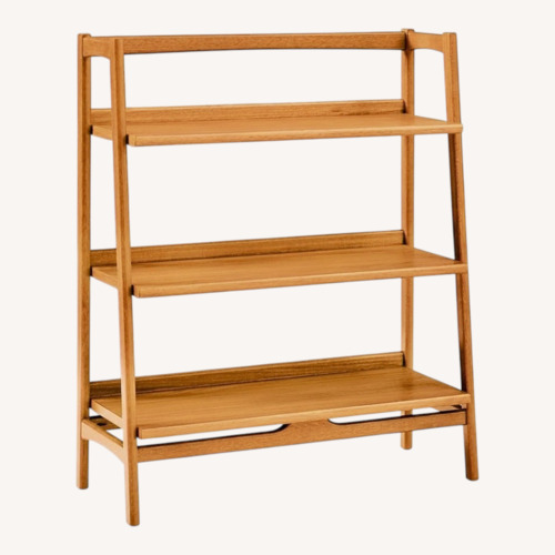 Used West Elm Wall Shelf Mid-Century Low Bookshelf for sale on AptDeco