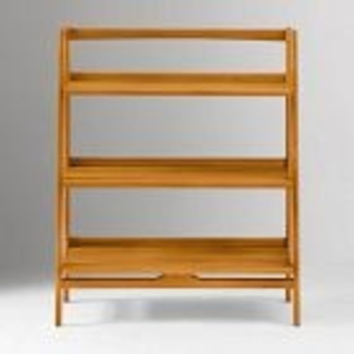 Used West Elm Wall Shelf Mid-Century Low Bookshelf for sale on AptDeco
