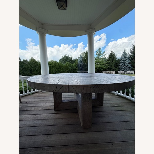 Used Restoration Hardware Wood Dining Table for sale on AptDeco